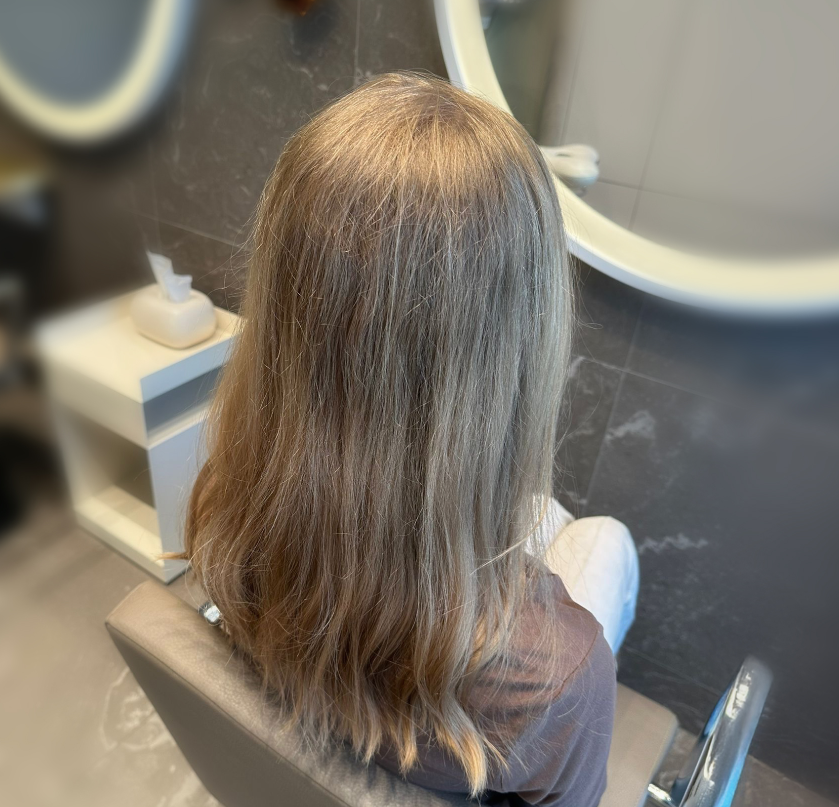 Modelowanie włosów — Przed